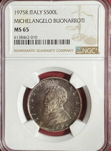 1975NC^A~PWFEtXR Vo[ 500 NGC MS65 