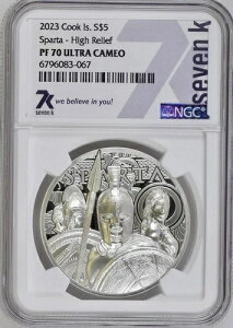 7k Metals 2023 �X�p���^��m 1�I���X .999 �V���o�[ �N�b�N�A�C�����h NGC PF70 UC �~���g 1500