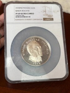 1974�N��FM�p�i�}S20B�V�����E�{���o��PF69�E���g���J���I�V���o�[