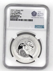 2024�N ���C�I���Ƙh �p�� 1�I���X��݁ANGC Rev PF70�A���R�̏� �v���C�x�[�g�}�[�N