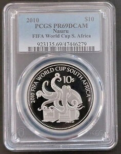 iE Vo[ v[t 10h RC 2010N FIFA[hJbv PCGS PR69 gbv INgpX |[