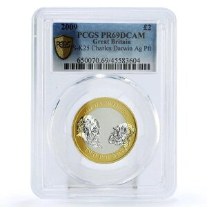 �p�� 2�|���h 250���N�L�O �`���[���Y�E�_�[�E�B�� PR69 PCGS �s�G�t�H�[�g �o�C���^�� 2009