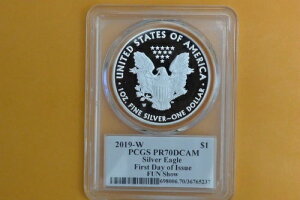 2019 W $1 v[t Vo[ C[O PCGS PR70DCAM g[}XEN[uh FDI FUN SHOW
