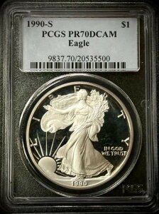 1990NS AJC[O PCGS PR70 DCAM