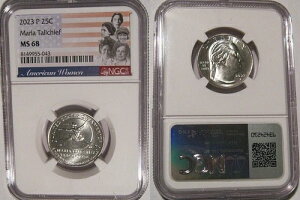 2023 P }AEg[`[t 25Zg NGC MS 68 AJlNH[^[