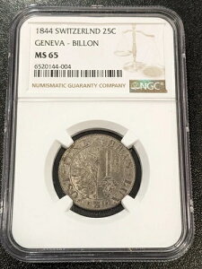 1844 MS65 XCX XCXJg Wl[u r 25 T^C NGC KM 129
