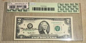 PCGS SUPERB GEM NEW 68PPQ FR. 1936-F* 1995 $2 ӂɂ钼MTC FRN*STAR NOTE*