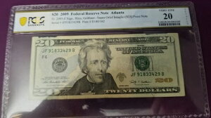 2009N 20hAMs - Ag^ JF91833429B PCGS VF20 PPQ SOI vXm[g