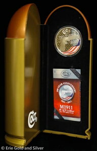 2011�N �R���g M1911 .45 ACP 100���N�L�O 1�I���X �V���o�[�R�C���i�f�B�X�v���C�t���jOGP