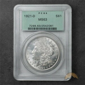 1921-D K 1h - PCGS MS63 - I[hO[x - fo[