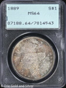 1889-P 1�h�� �����K����� PCGS MS 64 | ���g���[ ������ UNC BU