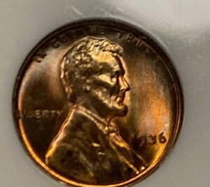 1936-P 1Zg J[EEB[gEZg NGC MS67 RD ꕔV~ iԍ9762