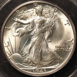 1943 N S EH[LO oeB n[t hAPCGS MS64AGEN 2 OGHAR悤ȃ~ǧ!