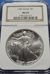 1989N 1h AJC[O ~ MS 69 ~ NGC ~ uEx