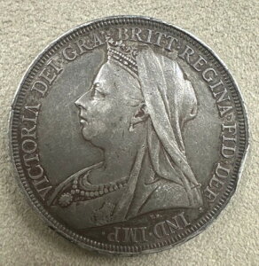 1897 �r�N�g���A �f�C �O�� �u���b�g ���W�[�i FID Def IND IMP �V���o�[ �R�C��