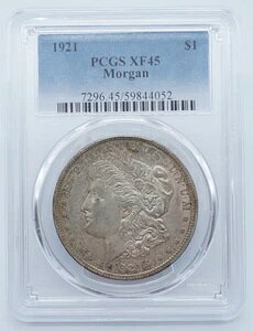 1921N P [K Vo[ 1h PCGS XF45 - U1034