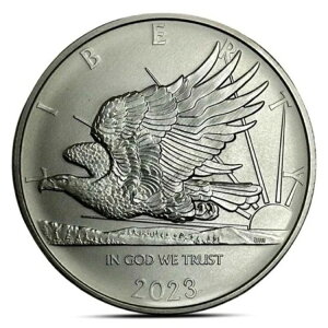 2023年 1オンス サモア ジョン・マーカンティ イーグル銀貨 (BU)