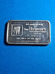 1973�N 1�I���X .999 ����o�[ �U�E�h���[���@�[�Y�E�J���g���[ 90���N�L�O �N���A�p�E�_�[