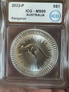 ICG MS69 2022-P �I�[�X�g�����A �J���K���[��2023 LEV 500 DRAM DMPL �A�����j�A �m�A�̔��M