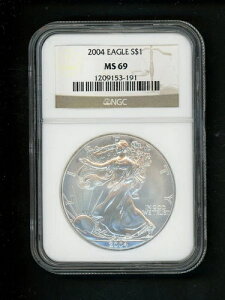 2004N AJ Vo[C[Oh 1h NGC MS69 WF  `CXzCg