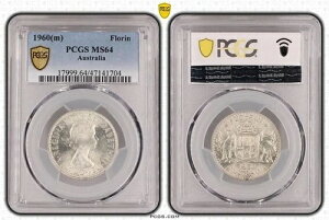 1960N (m) I[XgA t[ PCGS MS64 - ~g - `CX UNC 50% Vo[