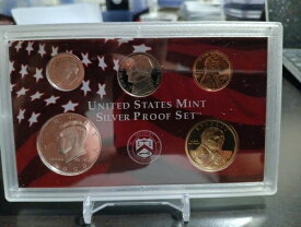2000年米国造幣局発行 10枚セット シルバーコインプルーフ OGPおよびCOA付き