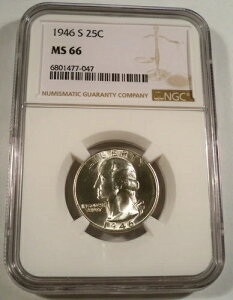 1946-S NGC MS66 Vg NH[^[ zCg 25Zg MS 66 Vo[