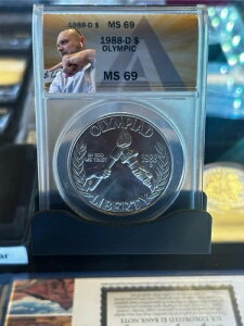 1988-D čIsbNLORC 1h ANACS MS69