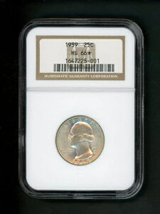 1939N AJ Vg NH[^[ 25Zg .25 NGC MS66* WF  CgC{[