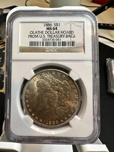 1886NKE_[ NGC MS64 ICTE_[ čȃobỎB
