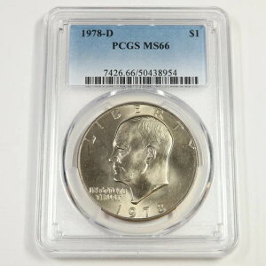 1978 D PCGS MS66 - アイゼンハワー IKE ドル - 1 ドル米国コイン #51431A