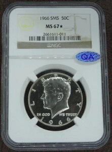 1966N PlfB n[t_[ SMS NGC MS 67 X^[ č 50ZgRC