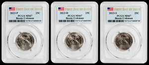 2023 PDS xbV[ R[} AJ EBY NH[^[ PCGS MS67 s!!