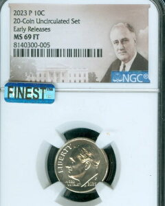 2023 P ���[�Y�x���g �_�C�� NGC MS69 �X�|�b�g���X & MAC FINEST ���W�X�g�� ���A *
