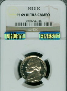 1975 S WFt@[\ jbP NGC PF69 UCAM MAC UHcam MAC ō & X|bgX [|bv *