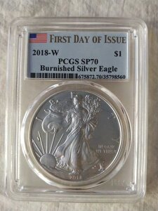 2018-W 1h o[jbVdグ s AJ Vo[ C[O PCGS SP70