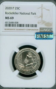 2020 P ���b�N�t�F���[ �N�H�[�^�[ NGC MS69 MAC FINEST REGISTRY �X�|�b�g���X *