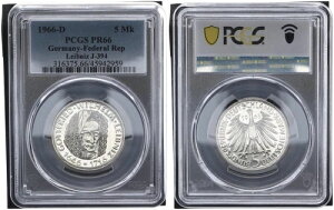 BRD 5 }[N 1966 D Cvjbc PCGS Fv[t PR66 90772