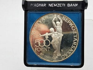 1980 �n���K���[ ���C�N�v���V�b�h �I�����s�b�N PR �V���o�[ 500 �t�H�����g �R�C�� �}�W���[�� �l�v�R�Y�^���T�O