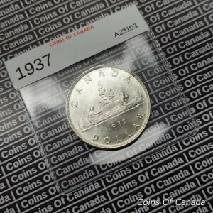 1937NJi_1hd - ʍiMS/BU $1 #coinsofcanada
