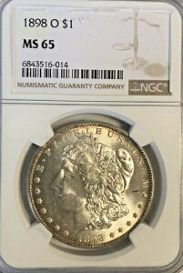 1898 O [K Vo[ 1h "NGC MS65" - f炵AiA~[/nC|Cg?