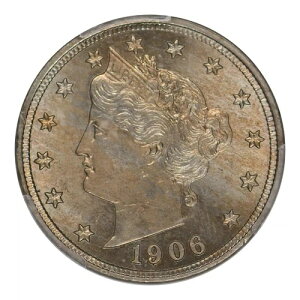1906�N ���o�e�B�w�b�h �j�b�P�� PCGS MS-63
