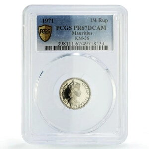 [VX 1/4 s[ aݕ GUxX PR67 PCGS CuNi RC 1971