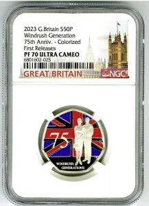 2023N CMX S50P Vo[ v[t NGC PF70 UCAM 75th EBhbV WFl[V - FR