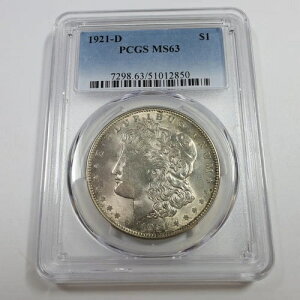 1921 D PCGS MS63 - ␻Kh 1h čRC #54433B
