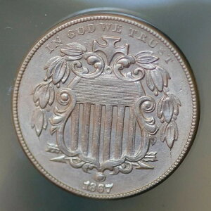 1867N V[hjbP - Ȃ - BU / MS / UNC `CX
