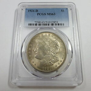 1921 D PCGS MS63 - g[Vo[ Kh 1h čRC #54435A
