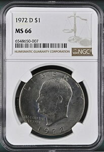 1972-D 1h AC[n[h NGC MS66 6548650-007
