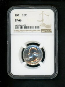 1941N AJ Vg NH[^[ 25Zg .25 NGC PF66 WFv[t Ch. uCgzCgX|bgȂ
