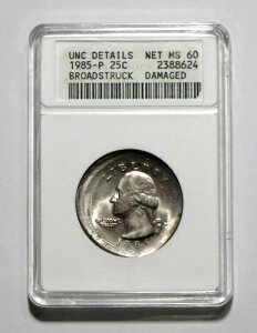 G[ 1985-P 25c u[hXgbN j ANACS MS 60